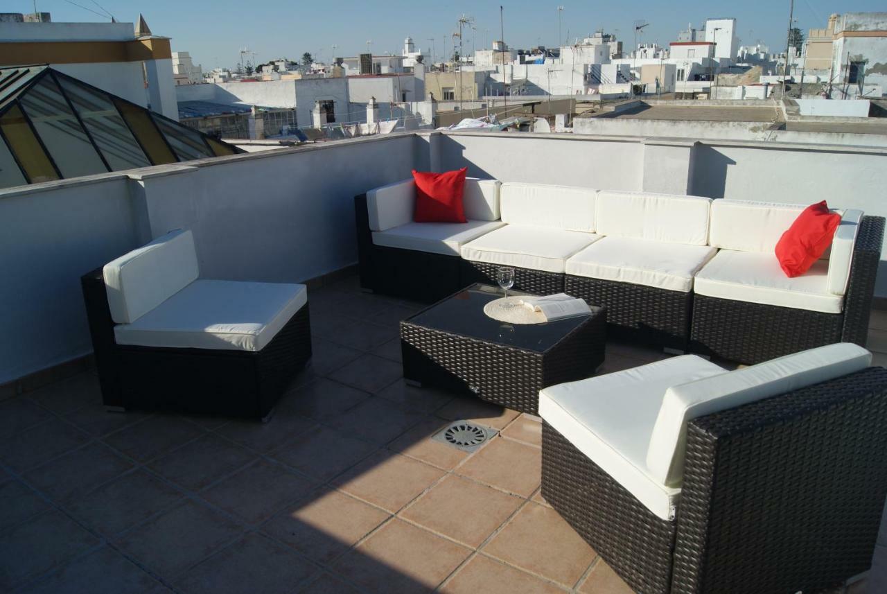 カディスCdz - Atico Tavira Two Private Terraces With Great Viewsアパートメント エクステリア 写真