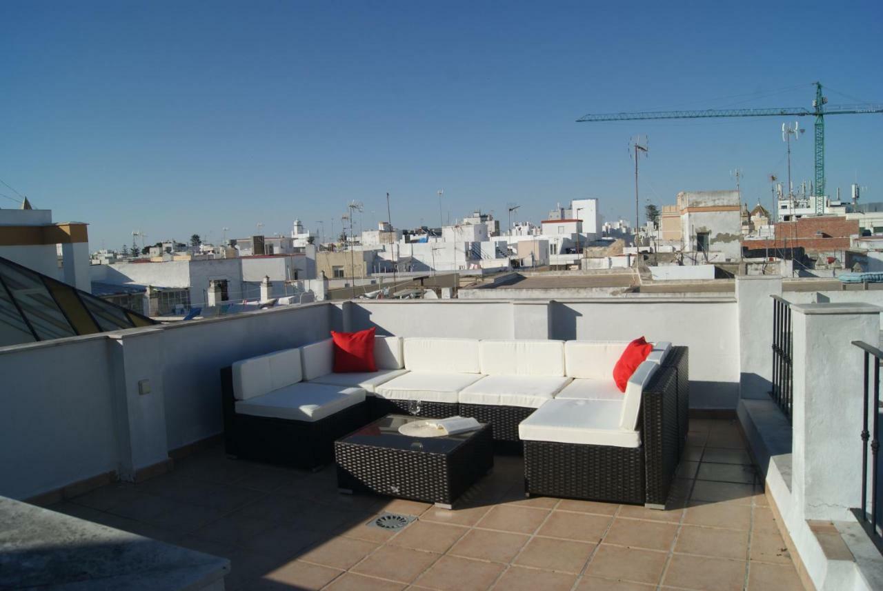 カディスCdz - Atico Tavira Two Private Terraces With Great Viewsアパートメント エクステリア 写真