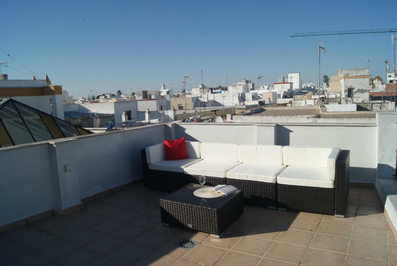 カディスCdz - Atico Tavira Two Private Terraces With Great Viewsアパートメント エクステリア 写真