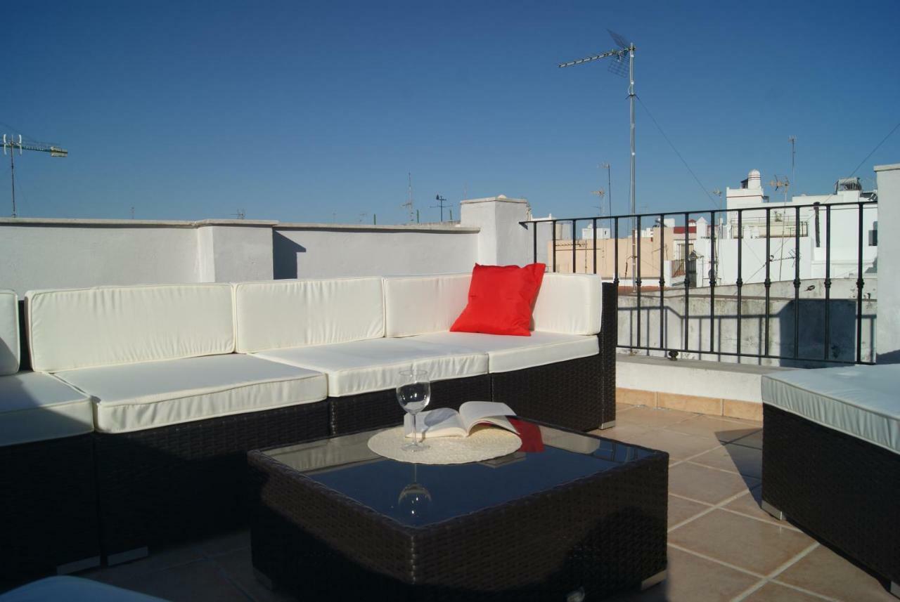 カディスCdz - Atico Tavira Two Private Terraces With Great Viewsアパートメント エクステリア 写真