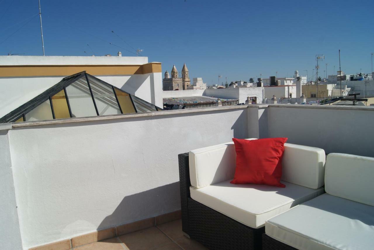 カディスCdz - Atico Tavira Two Private Terraces With Great Viewsアパートメント エクステリア 写真